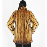 Black-golden Fitch coat