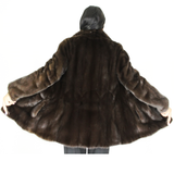 Black mink jacket