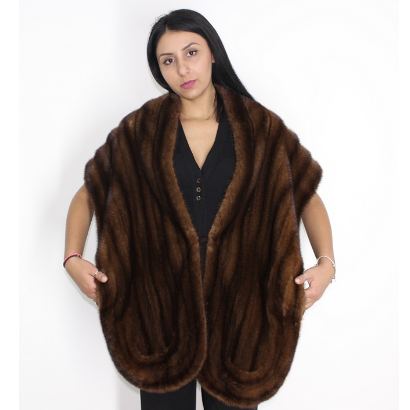 DEKA Demi buff mink stole