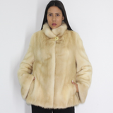 Pearl mink jacket