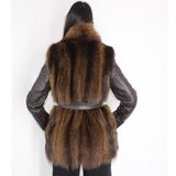 Brown fox vest