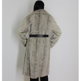 Sapphire mink pat coat