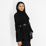 Astrakhan black jacket