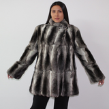 Chinchilla ¾ coat