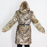  Lynx pieces coat with hood