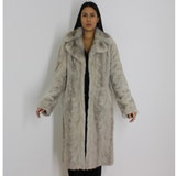 Sapphire mink pat coat