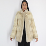  Palomino mink jacket