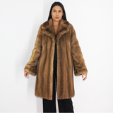 NI-bis Wild glow mink coat