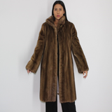 Pastel mink coat