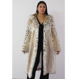 Lynx coat with hood