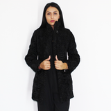 Astrakhan black jacket