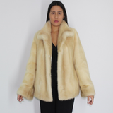 Pearl mink jacket