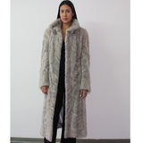 Sapphire mink pat coat