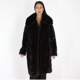 NI Ranch mink pat coat