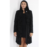 Astrakhan black coat