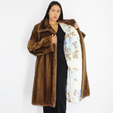 Wild glow mink coat