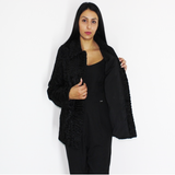 Astrakhan black jacket