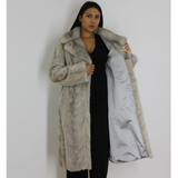 Sapphire mink pat coat