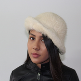 Ivory Nutria hat