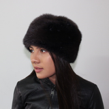  Dark anthracite mink hat