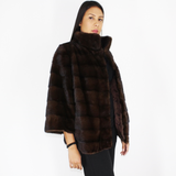 Demi-buff mink jacket