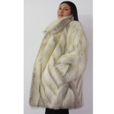 Crystal fox  coat