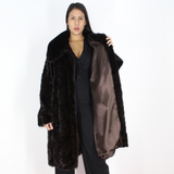 NI Ranch mink pat coat