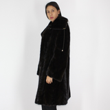 NI Ranch mink pat coat