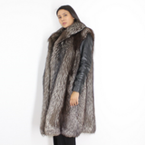 Silver Fox long vest