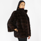 Demi-buff mink jacket