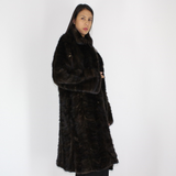 Ranch with white stigmas mink pieces coat