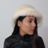 Ivory Nutria hat