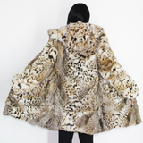  Lynx pieces coat with hood