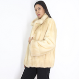 Pearl mink jacket