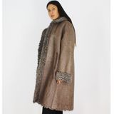 Exclusive Wieckie lamb coat with hood