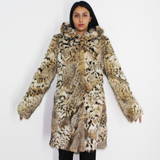  Lynx pieces coat with hood