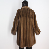 Wild glow mink coat