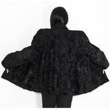 Astrakhan black jacket