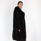 NI Ranch mink pat coat