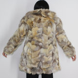 OMIKRON Crystal fox pieces (pat) coat
