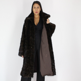 Ranch with white stigmas mink pieces coat