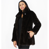 Black mink jacket