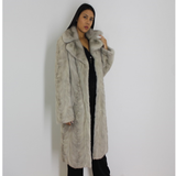Sapphire mink pat coat