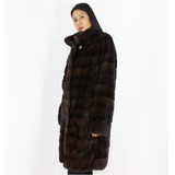 Demi-buff mink coat