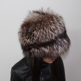 Black Silver fox hat