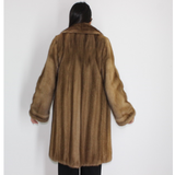 NI-bis Wild glow mink coat