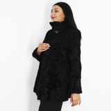 Astrakhan black jacket