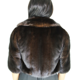 Demi-buff mink bolero