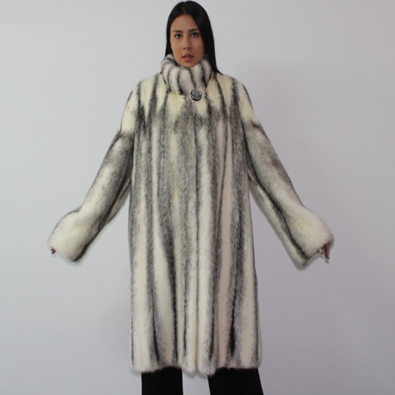 FRR Cross Mink Fur Jacket