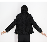 Astrakhan black jacket